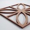 Ekena Millwork Small Swansea Decorative Fretwork Wood Wall Panels, Wood (Paint Grade), 11 3/8"W x 11 3/8"H x 3/8"T WALW12X12X0375SWNMF - alternate 2